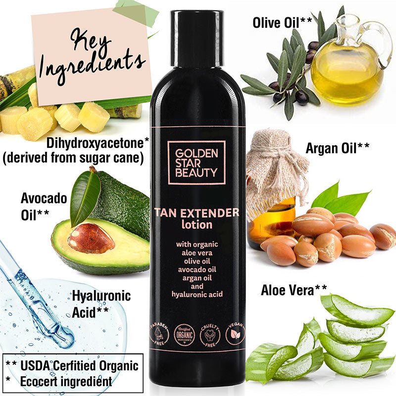Tan Extender Lotion – GOLDEN STAR BEAUTY